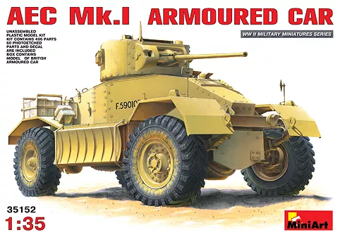 MiniArt - AEC Mk 1 Armoured Car 